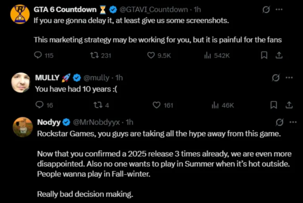 GTA 6 Trailer Made Users Enraged
