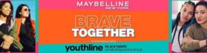 Maybelline's #BraveTogether campaign,