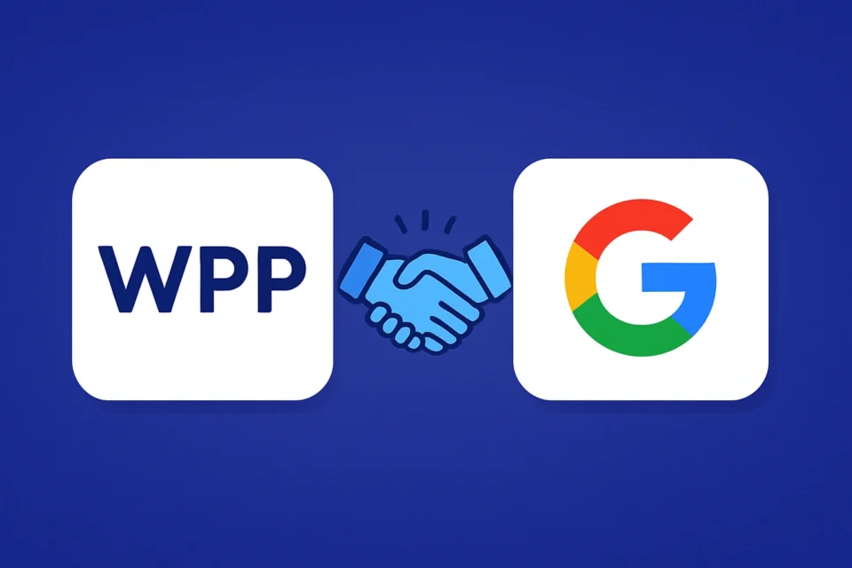 WPP Google partnership