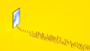 Social media engagement drops